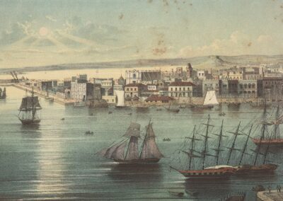 Vaixells i embarcacions al Port de l’Havana. 1900 ca CID 507.000.510.324.011.085 Procedència: SAMLM Fons Macià